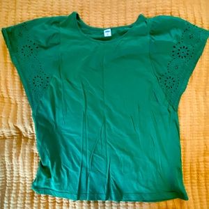 Crotchet Cap Sleeve Top